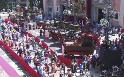 À Punt retransmite los actos principales de la fiesta del Corpus Christi de València