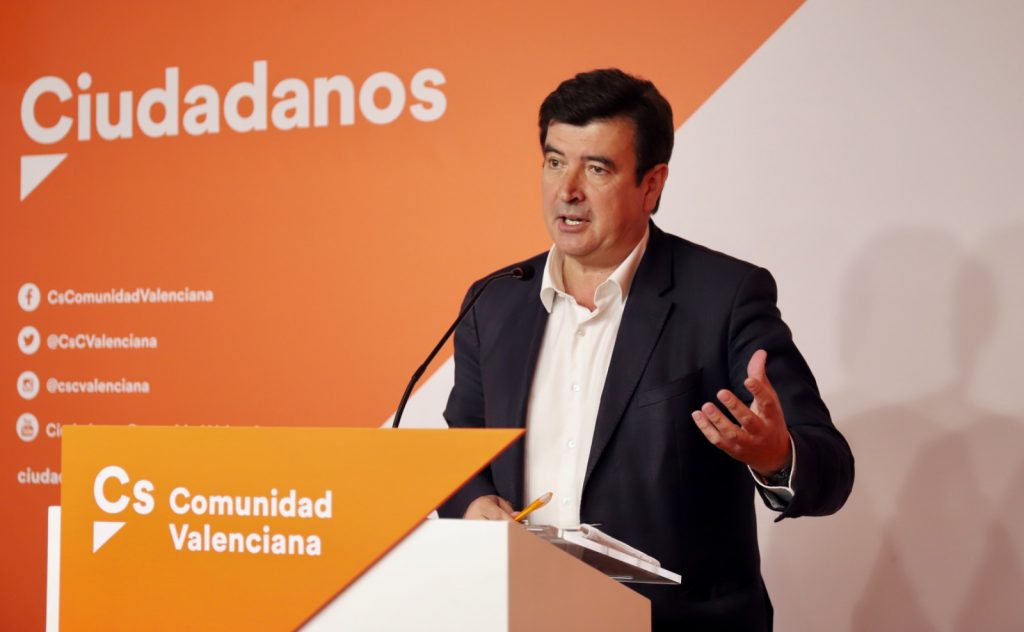 Fernando Giner será otra vez el candidato de Ciudadanos a la alcaldía de Valencia