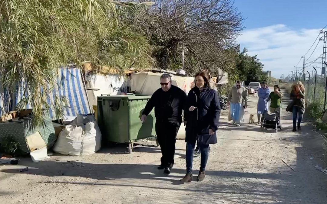 Catalá denuncia que el Ayuntamiento tiene 175 viviendas vacías mientras no se pone solución a los asentamientos 