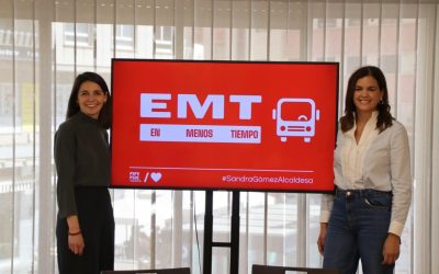 Sandra Gómez anuncia el Plan EMT con 11 nuevas líneas con frecuencias de 5 minutos