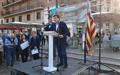 Giner reivindica la unidad en la defensa de la identidad y los intereses valencianos