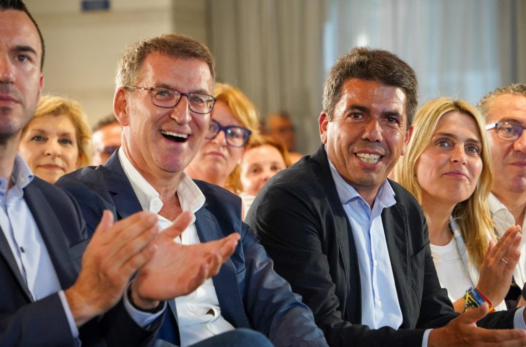 Mazón: “Los resultados del PPCV son el trampolín para cambiar el Gobierno de España”