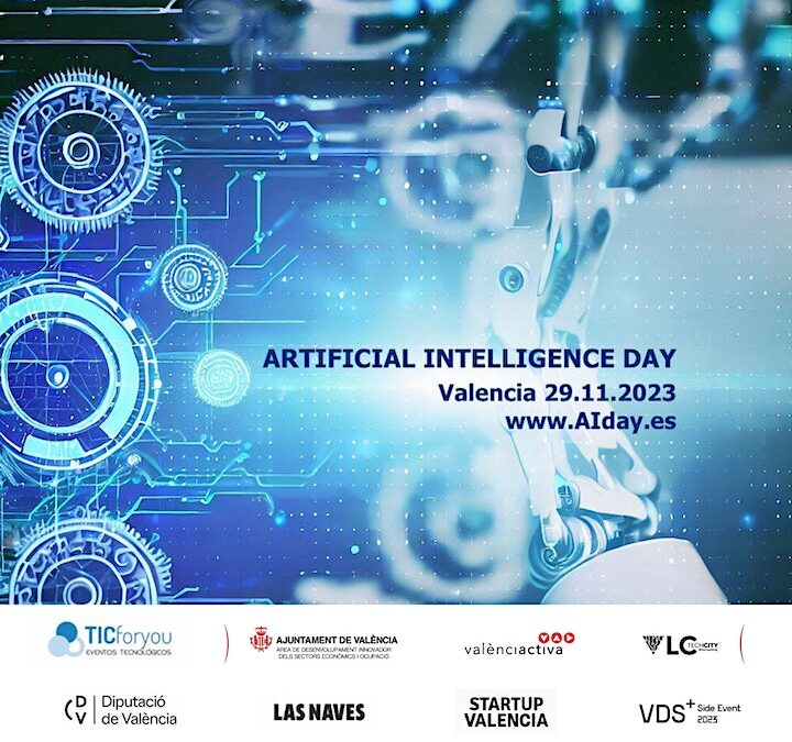 Artificial Intelligence Day, el próximo 29 de noviembre en Las Naves