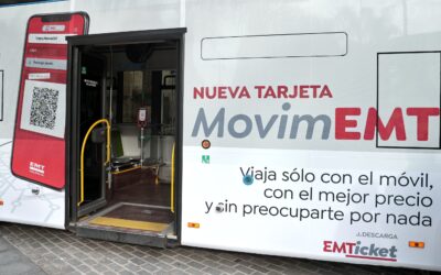 Más de 1.000 personas quieren ser las primeras en usar el nuevo billete virtual de EMT Valencia 
