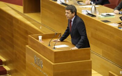 Carlos Mazón: “Cada día que pasa sin Presupuestos Generales del Estado a la Comunitat Valenciana le cuesta 4,9 millones de euros”