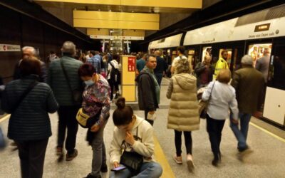 Metrovalencia evita 1,1 millones de desplazamientos de vehículos privados en los principales días de Fallas